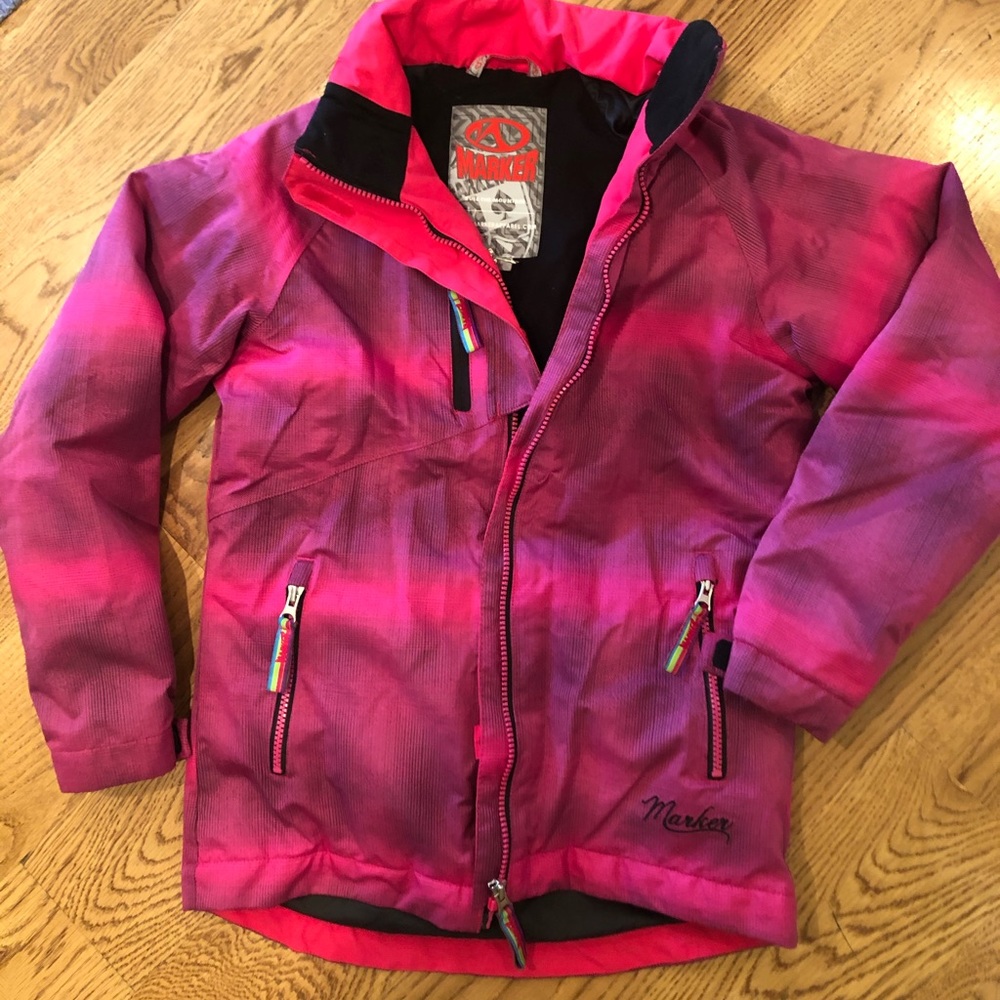 Marker ski jacket girls large 14